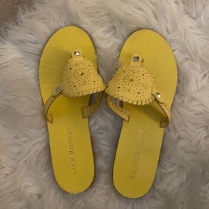 Yellow jack roger sandals